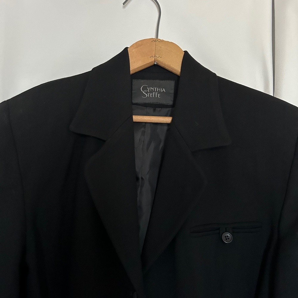 Cynthia Steffe Polyester Shoulder pads Jacket/Coat Size 4. - Picture 3 of 8